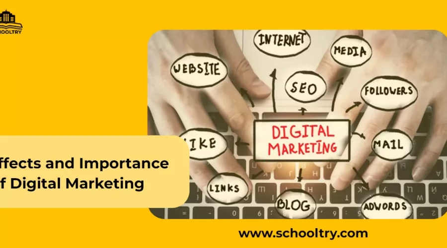 Effects and importance of digital marketing